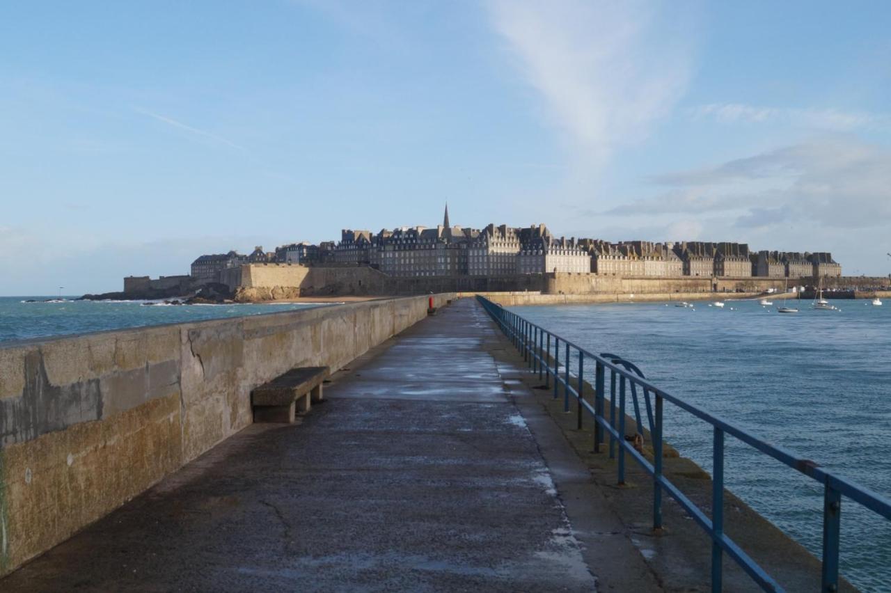 Saint Malo, Le Pont, Maison Plage A 100M Villa Exterior photo